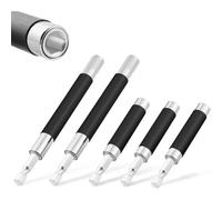 Muuookka D'Extensions de Forets 5 Pièces 3.1/4.7 Pouces, Support de Bit Hexagonal Magnétique 1/4 Pouce, Support de Bit D'Extension en Acier au