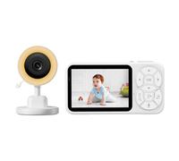 Muuookka Écran de Couleur de 3,5 Pouces Affichage Du Moniteur Température de Détection Du Son de Vision Nocturne Sécurité de la Sécurité Vidéo Interphone