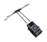 Muuookka ELRS 915 MHz/2,4 GHz Double Bande pour Drone Quadricoptère Longue Portée FPV Compatible ExpressLRS pour Drone Quadricoptère Longue Portée FPV Module Gemini TX Double Antenne Interface JR