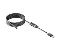 Muuookka Endoscope OTG Type-C 7,0 Mm, Caméra D'Inspection Endoscopique IP67 Étanche avec 6 LED pour Android, Contrôle du Moteur de Voiture.