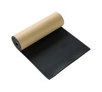 Muuookka Éponge en Caoutchouc Mousse Néoprène avec Adhésif, Feuille de 1/4" D'Épaisseur X 12" de Largeur X 59" de Longueur, pour L'Étanchéité, les Joints en Caoutchouc, les Travaux Manuels.