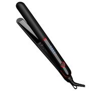 Muuookka Fer à Lisser Professionnel avec Revêtement en Céramique, Fer Plat et Fer à Friser, Chauffage, Commande Numérique, Outil de Lissage, Prise UE EU Plug