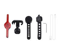 Muuookka Feu de Vélo Intelligent Ultra, Feu de Freinage, Étanche, Télécommande USB, Feu de Vélo.