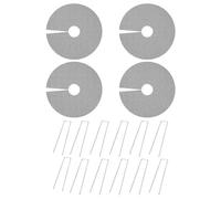 Muuookka Grille de Protection des Fleurs Plant Pot Grids Covers pour la Protection de la Plante de Jardin Extérieure 40 cm