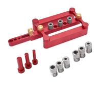 Muuookka Guide de Perçage à Centrage Automatique pour L'Assemblage en Bois, Outil de Positionnement pour Goupilles Métriques de 6/8/10 Mm.