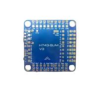 Muuookka H743-SLIM V3 pour Drone Multirotor FPV RC pour Contrôleur de Vol RC 2-8S Lipo 30.5X30.5mm Bec ICM42688P Baro OSD F7