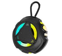 Muuookka Idée Cadeau : Mini Enceinte Bluetooth de Douche avec Lumières, Étanche IPX7, Enceinte sans Portable pour Les Activités de Plein Air