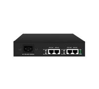 Muuookka Injecteur POE à Double Port 90W Actif 2,5G POE 110-240V AC à 50-55V 802.3AT / AF/BT Prise en Charge Standard POE OUTPUT EU PILLE