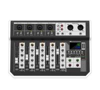 Muuookka Interface USB 99dsp Outdoor Audio Mixer Sound Mixing Console For Stage Performance Wedding Conference Home Eu Plug
