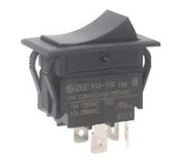 Muuookka Interrupteur à Bascule Car/Yacht/On-OFF 4 Broches Interrupteur D'Alimentation Type Navire Interrupteur à Bascule pour SCI R13-129F