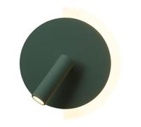 Muuookka Lampe Murale LED de Lecture pour Salon et Chambre, Applique Murale, Lampe D'Escalier, Éclairage de Couloir, Décoration D'Éclairage, Verte.