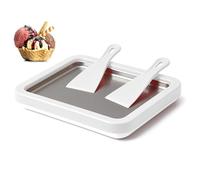 Muuookka Machine à Glace Roulée pour Enfants et Adultes pour Faire des Crèmes Roulées, Yaourts Glacés, Gelato et Sorbet Faits Maison à