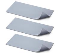 Muuookka Mat à Pression en Mousse 3 Pièces 1/8 "X 4" X 8 "Silicone -Pression Couvercle Accessoire à Double Face pour le Transfert de Chaleur HTV Vinyle