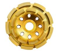 Muuookka Meule Diamantée pour Béton 4 1/2 Pouces pour le Polissage et le Nettoyage des Surfaces en Pierre, Béton, Ciment, Marbre et