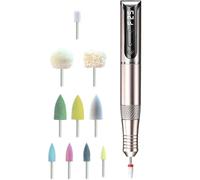 Muuookka Mini Polisseur Sans USB, Kit D'Outils de Polissage Sans pour le Découpage des Bords, les Ajustements de Recouvrement, les Réparations de Fissures et la Finition de