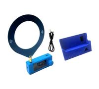 Muuookka Mini Radio SI4732 LSB USB AM FM Radio Portable Full Band HF SW MW VHF Radio Écran de 1,9 Pouce & Support 3D