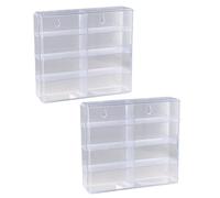 Muuookka Modèle de Voiture 1:64 Rackage D'Armoires Jouet pour la Boîte D'Affichage à Roue Chaude pour Les Voitures Chauves