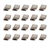 Muuookka Module de Charge 20PCS Mini Batterie Lithium 3.7V 4.2V Type 18650 Interface Type-C Carte de Protection Chargeur