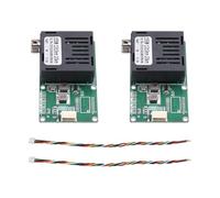 Muuookka Module TTL vers Fibre Optique 20 Km, Module Émetteur-Récepteur Optique TTL pour Drone, Équipement Terminal FC RX/TX AV/VCC GND
