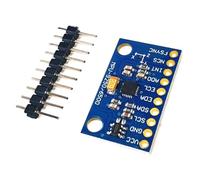 Muuookka MPU9250-9250 Gyroscope 9 Axes 9 Degrés de Liberté 16 Bits, Accéléromètre, Capteur Magnétique, Gyroscope et Accéléromètre 9 Axes
