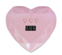 Muuookka Nail Art Tools Quick Drying Heart Lamp Quick Drying Nail Polish Baking Machine 86W Gel Nail Light Nail Polish Dryer Professional And Beginner EU Plug