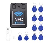 Muuookka NFC-Pro Cryption Clé Reader Double Bande Bluetooth + Applet RFID Smart Chip Card Copier 13.56 MHz 125KHz Clone Rewitable