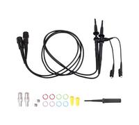 Muuookka P2200 Sonde D'Oscilloscope 200MHz X1/X10 2pcs Kit de Clip de Test BNC Sécurisé 10:1