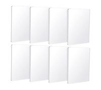 Muuookka Plaque de Monoprinting 8Pack Classe 5 X 7 Pouces Plaques D'Impression en Silicone Réutilisables pour L'Impression et la Création de Cartes