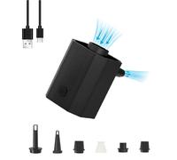 Muuookka Pompe à Air Électrique sans Universelle de Voyage pour de Rangement sous Vide, Portable pour la Compression de Vêtements, Couvertures et Bagages.