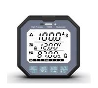 Muuookka Pour Android Moniteur de Batterie Lithium avec Bluetooth Coulomètre Compteur de Coulombs Affichage de Puissance de Voiture Indicateur de Capacité de Batterie TX20-350A