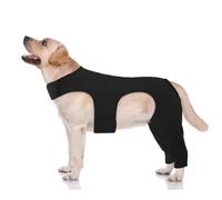 Muuookka pour Attelle de Genou pour Chien avec ACL Déchiré, Support Ajustable pour Les Pattes - Attelle pour Les Deux Pattes avec 4 Points de Stabilisation M.