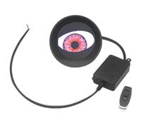 Muuookka pour Jouet/Poupée Robot/Voiture Moto Compatible, Phare Électronique à Œil de Diable à 6 Modes, Télécommande avec Écran D'Affichage.