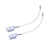Muuookka pour L'Adaptateur D'Antenne de Voiture Compatible GSM/GPS//Radio - GT5(M) à SMA(M), Ensemble de Câbles de Connexion en 2 Pièces.