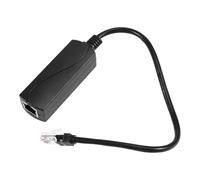 Muuookka pour Le Convertisseur POE POE 48V à 24V 2,5 G, IEEE802.3AF / at Standard, RJ45 Port Sortie 24V / 1A pour Les Appareils 24 V