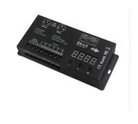 Muuookka Pour Led Rgb pour Bande Led Rgbcw, Contrôleur de Lumière 5CH 10A/CH Décodeur DMX512 Variateur Driver Haute Puissance DC12V-24V MAX 1200W DMX512