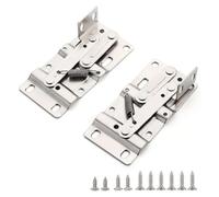 Muuookka Pour les Éviers à Cadre Frontal, Organisateur de Tiroir, 2 Pièces, Plateau Basculant, Charnière à Ciseaux pour Évier de Cuisine ou Armoire de Salle de Bain.