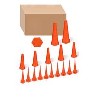 Muuookka Pour L'Irrigation, les Lignes de Tuyaux Hydrauliques de Lignes, 17 PCS Kit de Bouchons en Caoutchouc Universal Drip Proof pour le Service D'