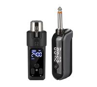 Muuookka pour Microphone Filaire pour Microphone Guitare Mélangeur Audio Via Système de Convertisseur sans Émetteur Récepteur Dynamique.