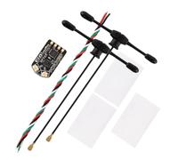 Muuookka pour TX16S pour TX12 Drone FPV Compatible RP1 RP2 RP3 RP4 V2 FCC 2.4ghz ExpressLRS ELRS Récepteur Nano Antenne T Émetteur Radio RC