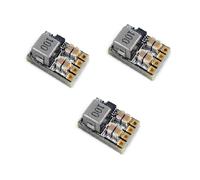 Muuookka Quadricoptère FPV pour Course RC 2S-6S Compatible 3PCS Micro 5V 3A/10V 2A FPV Bec UBEC Régulateur de Tension Abaisseur Réglable