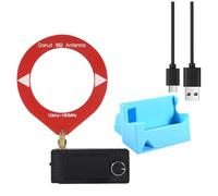 Muuookka Radio Portable Mini de Poche FM/AM/LSB/USB SI4732 HF SW MW VHF 10kHz-180 MHz avec Support Amplificateur