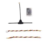 Muuookka Récepteur ELRS 2,4 GHz PWM 7 Canaux FPV avec Antenne de Type T pour Drone de Course Longue Portée RC FPV, Quadricoptère, Longue Distance.