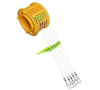Muuookka Rotation Spinner Fishing Lure Anti- Fishing Crochets Organisateur Senins Séquelles Métal Bait Hard Wobblers N ° 3