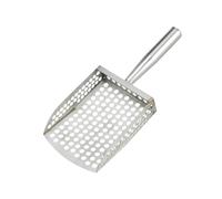 Muuookka Stainless Steel Sand Scoop For Metal Detecting Digging Sieve Sifter Shovel Comfortable Handle