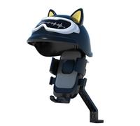 Muuookka Support de Smartphone 360° Rotation pour Vélo, Moto, Support de Navigation en Extérieur, Pare-Soleil, Résistant à la Pluie pour Smartphone, Support Miroir.