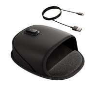 Muuookka Tapis de Souris Chauffant USB - Réchauffeur de Mains avec 3 Options de Température et Minuterie - pour Un Bureau à Domicile.