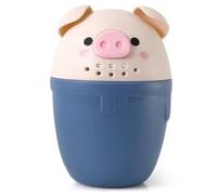 Muuookka Tasse de Rinçage de Shampooing Cartoon Baby Piggy pour un Lavage des Cheveux Sans Effort à L'Heure Du Bain.