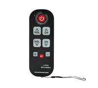 Muuookka Télécommande TV A-TV10 à Gros Boutons pour Seniors, Universelle, Simple et Étanche, Compatible avec Les Modèles de Téléviseurs