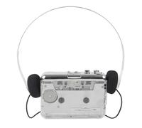 Muuookka TON010B Lecteur de Cassette Enregistreur de Bande Portable vers MP3 Transparent Capture de Cassette USB au Format MP3 Lecteur de Musique sur Bande B