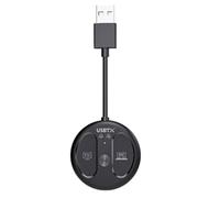 Muuookka USB Bluetooth 5.4 Émetteur Audio sans 50m Adaptateur de Musique Stéréo sans Barrière USB Connect pour 2 Écouteurs